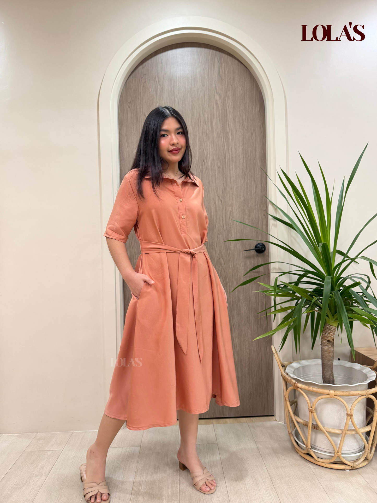 Bianca Dress (Soft Ginger)