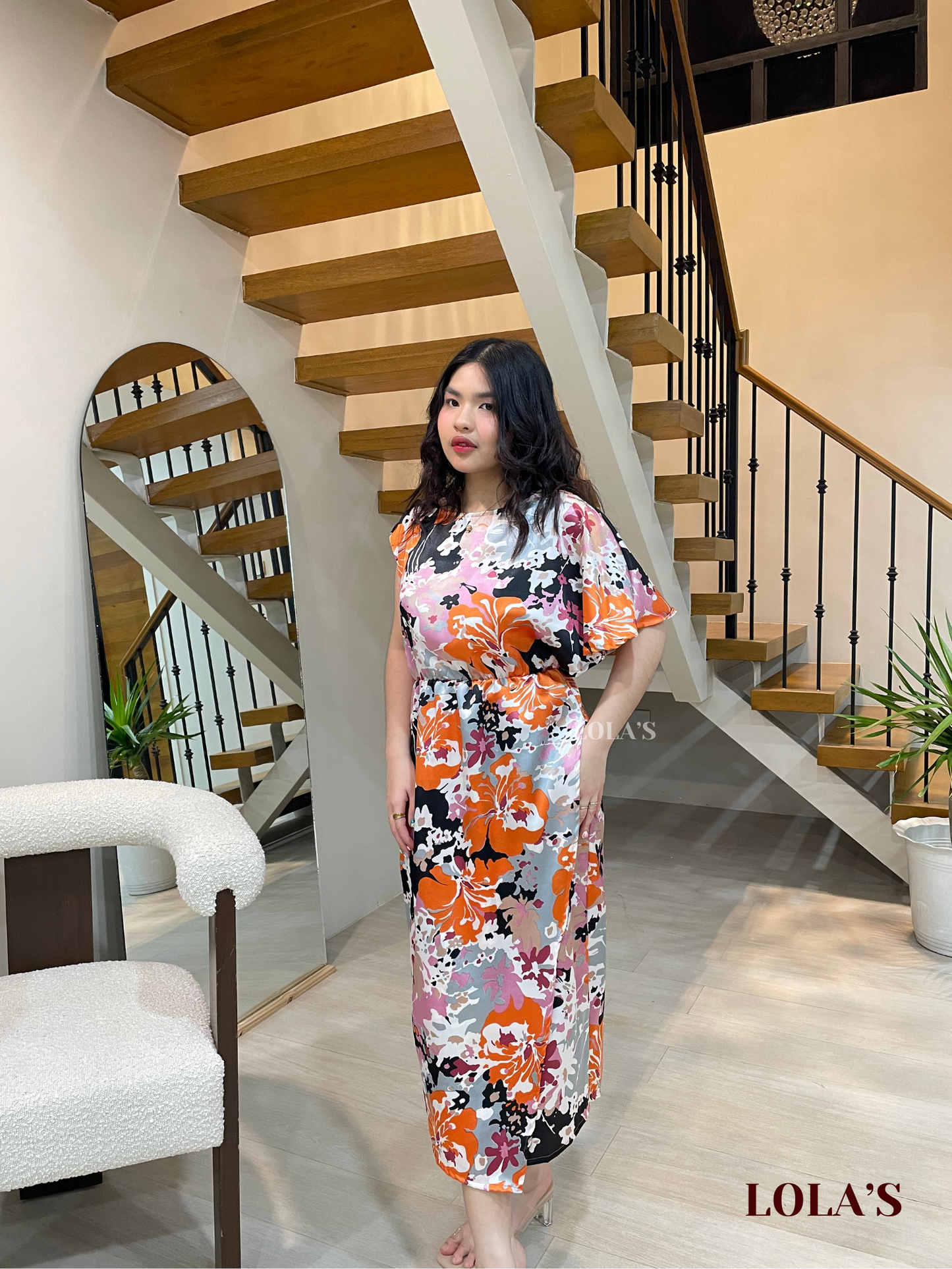 Ollie Dress (Blooms  & Foliage)