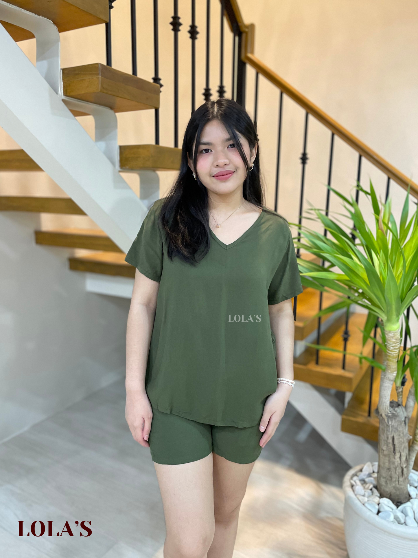 Terno | Loungewear Coordinates (Army Green)