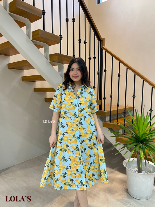 Alexa Polo Dress (Limoncello)