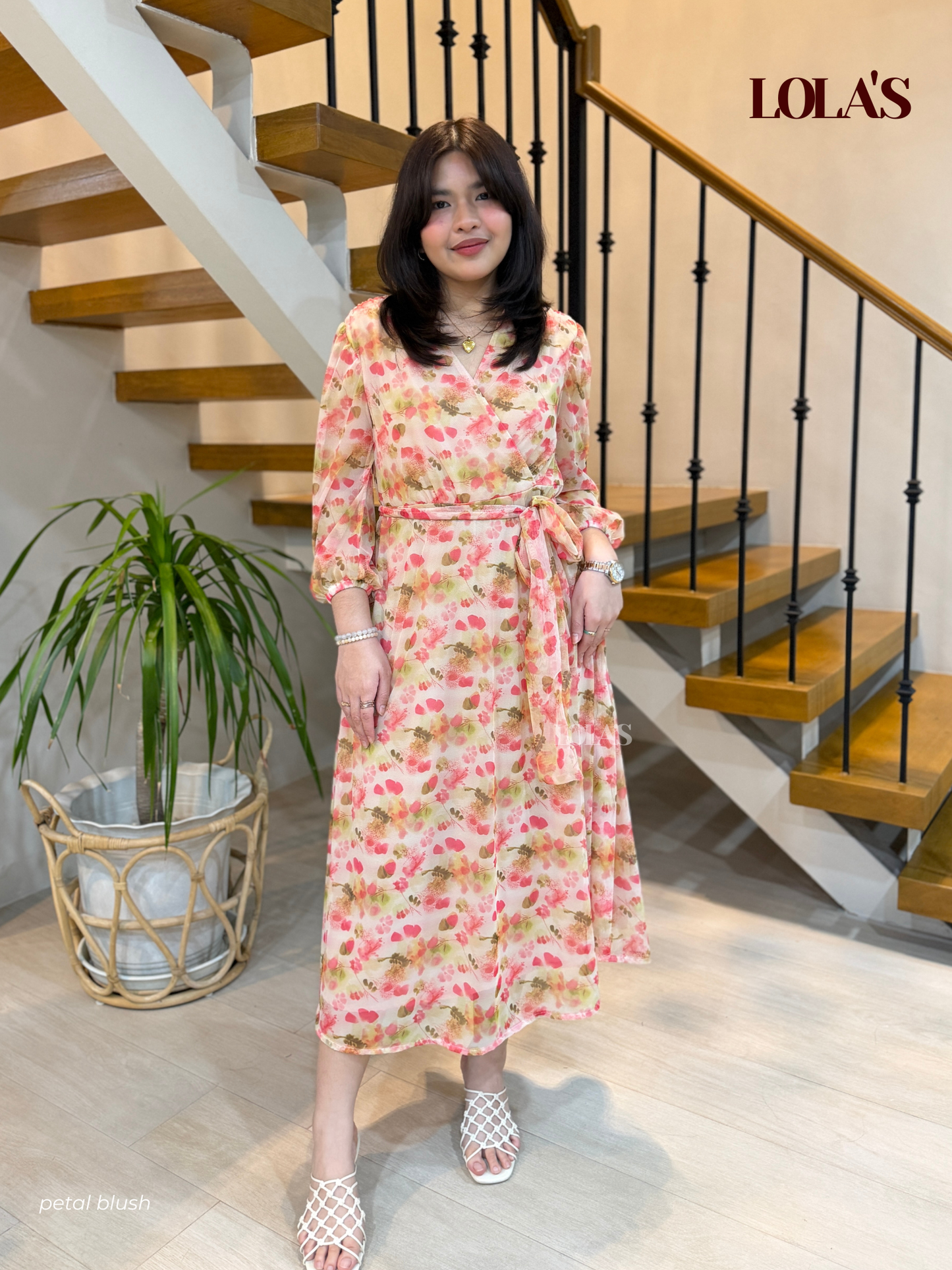 Paula Dress (Petal Blush)