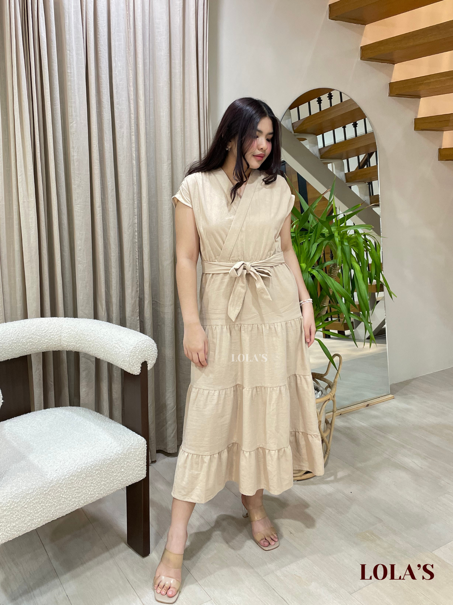 Maris Dress (Nude)