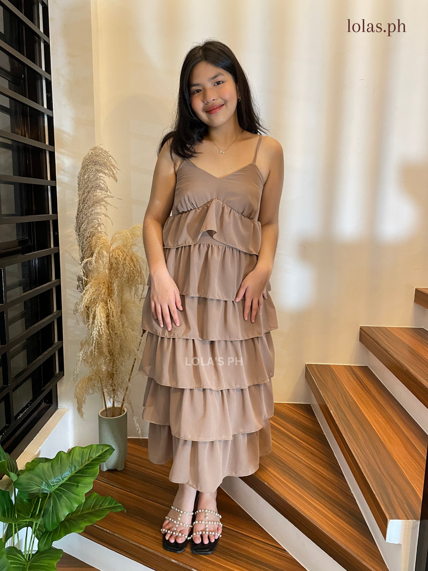 Mhyrr Dress (Light Taupe)