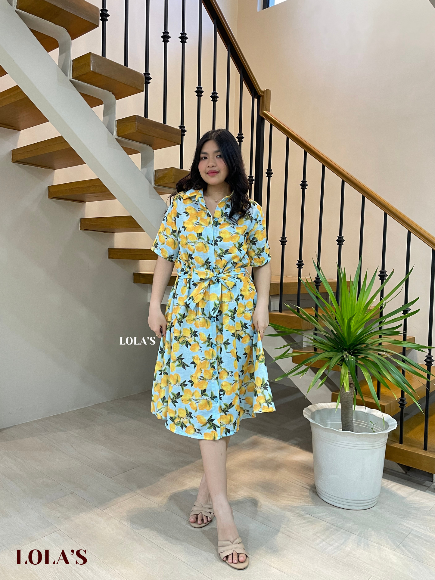 Alexa Polo Dress (Limoncello)