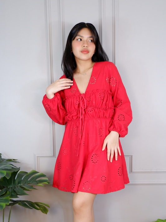 Nadine Dress (Red)