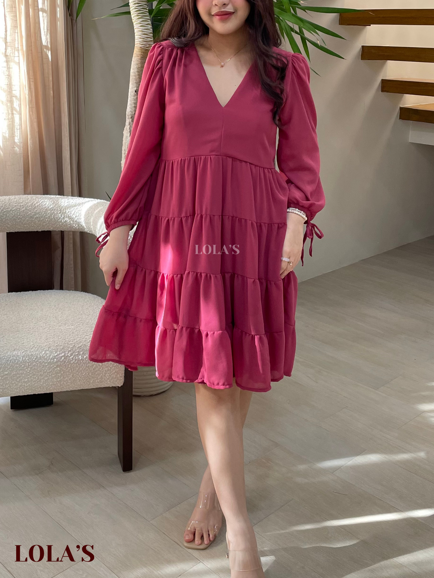 Diana Dress (Plum)