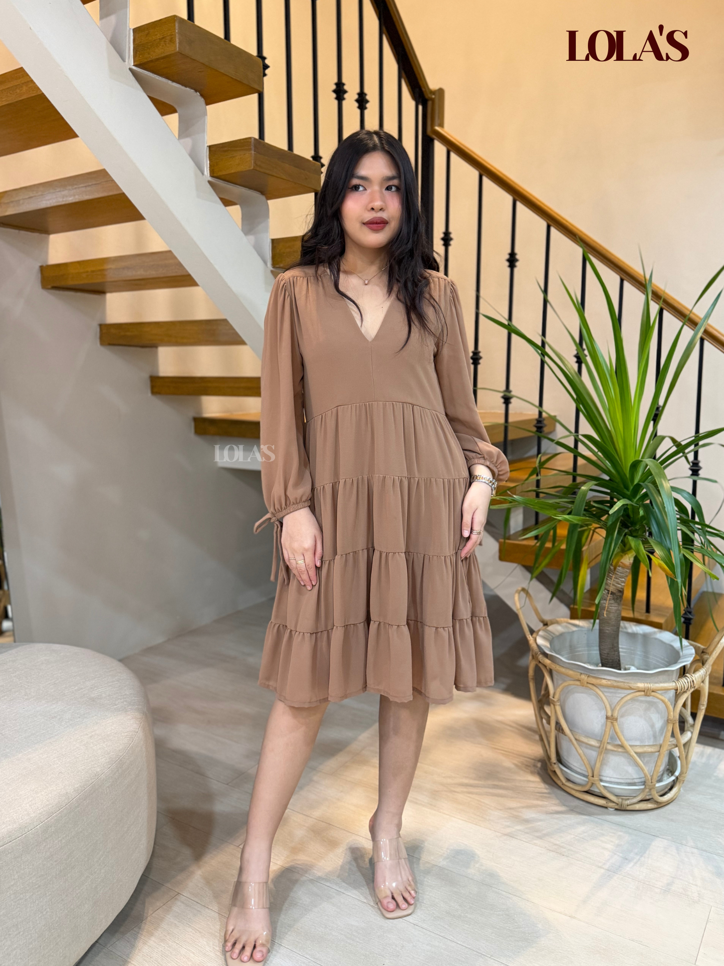 Diana Dress (Latte)