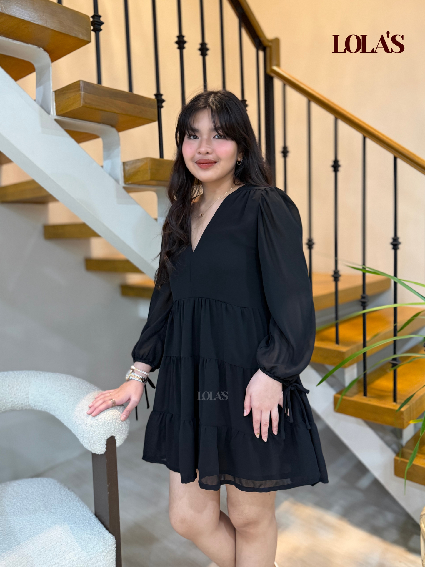 Monina Dress (Black)