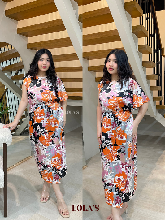 Ollie Dress (Blooms  & Foliage)