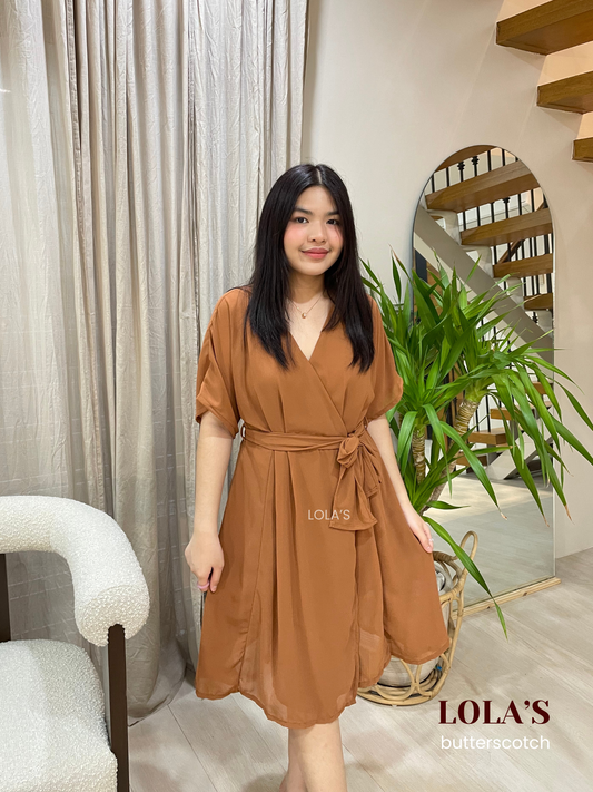 Linda Dress (Butterscotch)