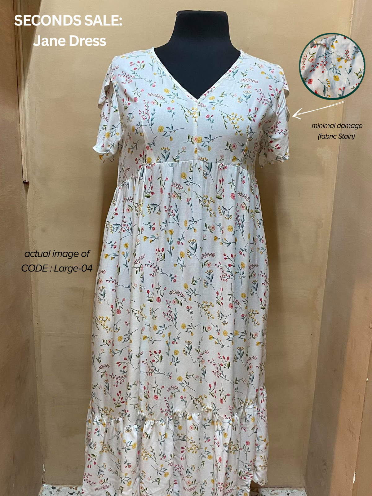 Jane Dress (Seconds Sale) -New