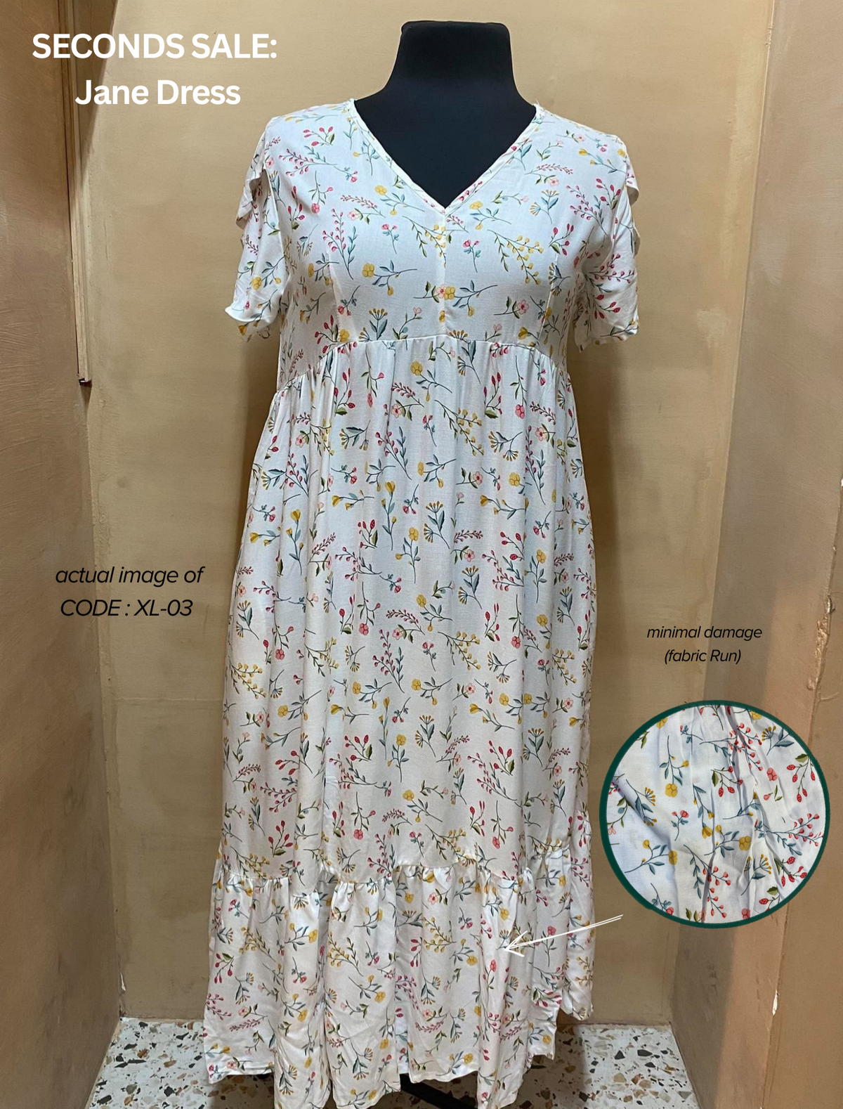 Jane Dress (Seconds Sale) -New