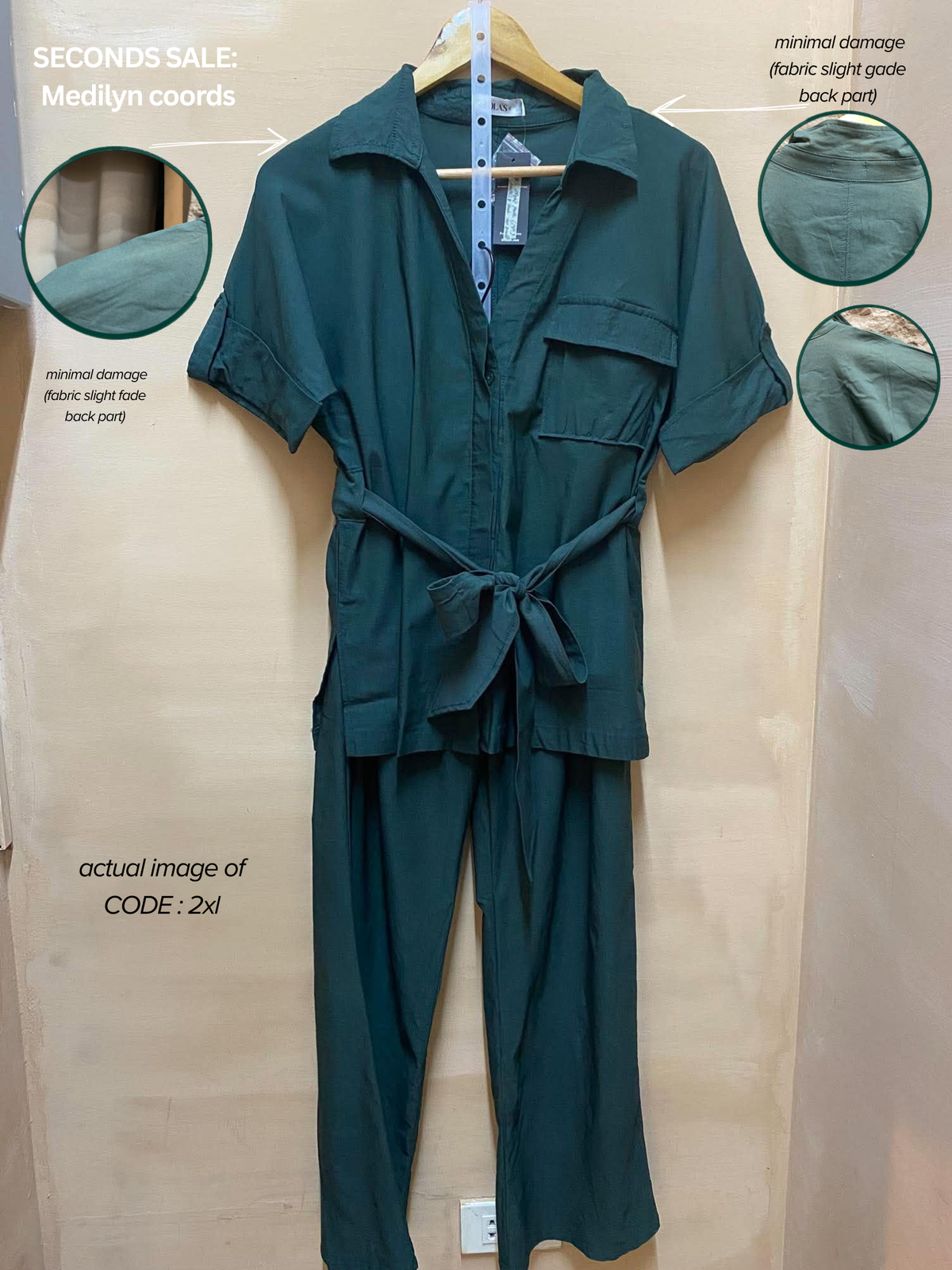 Medilyn Coords (Seconds Sale) -Stretch Twill