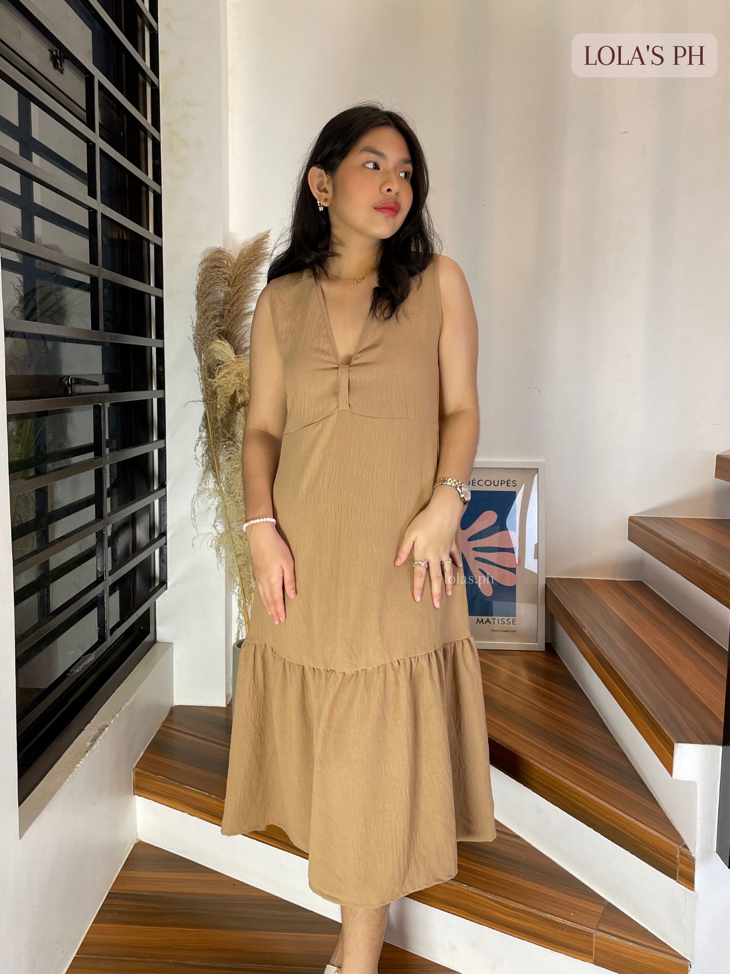 Hyekyo Dress (Nude)