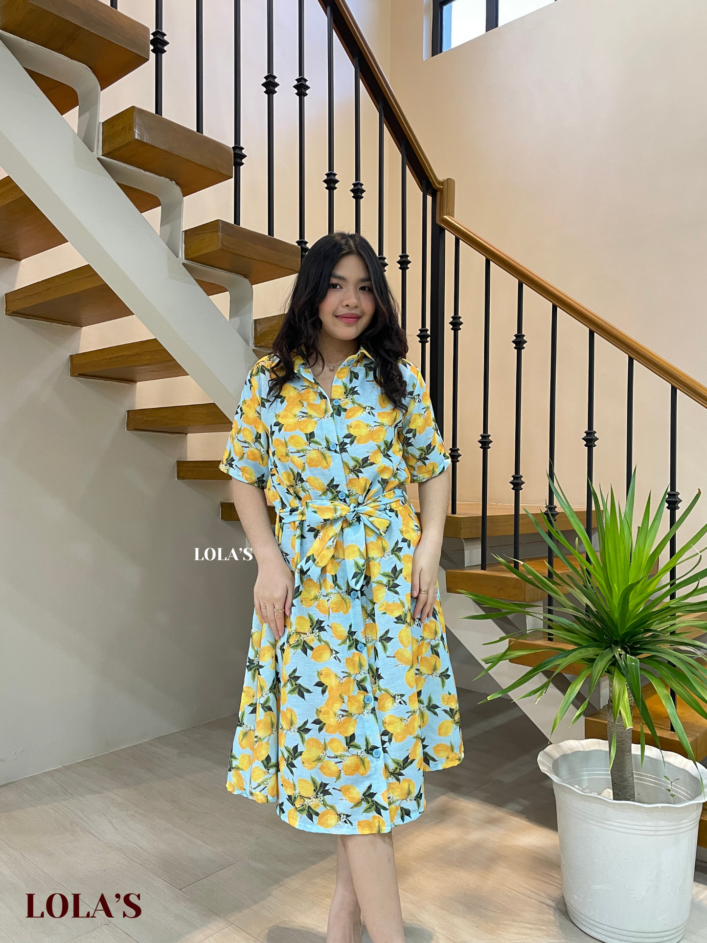 Alexa Polo Dress (Limoncello)