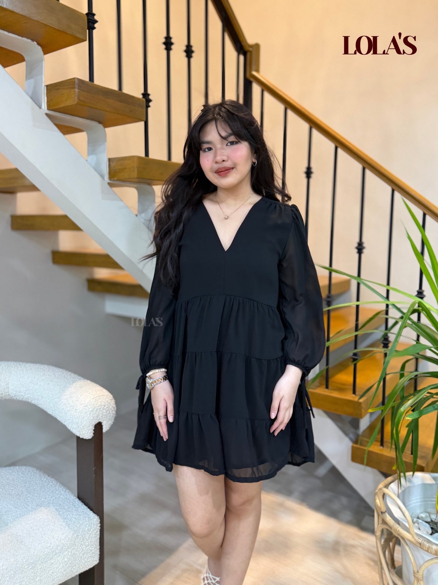 Monina Dress (Black)