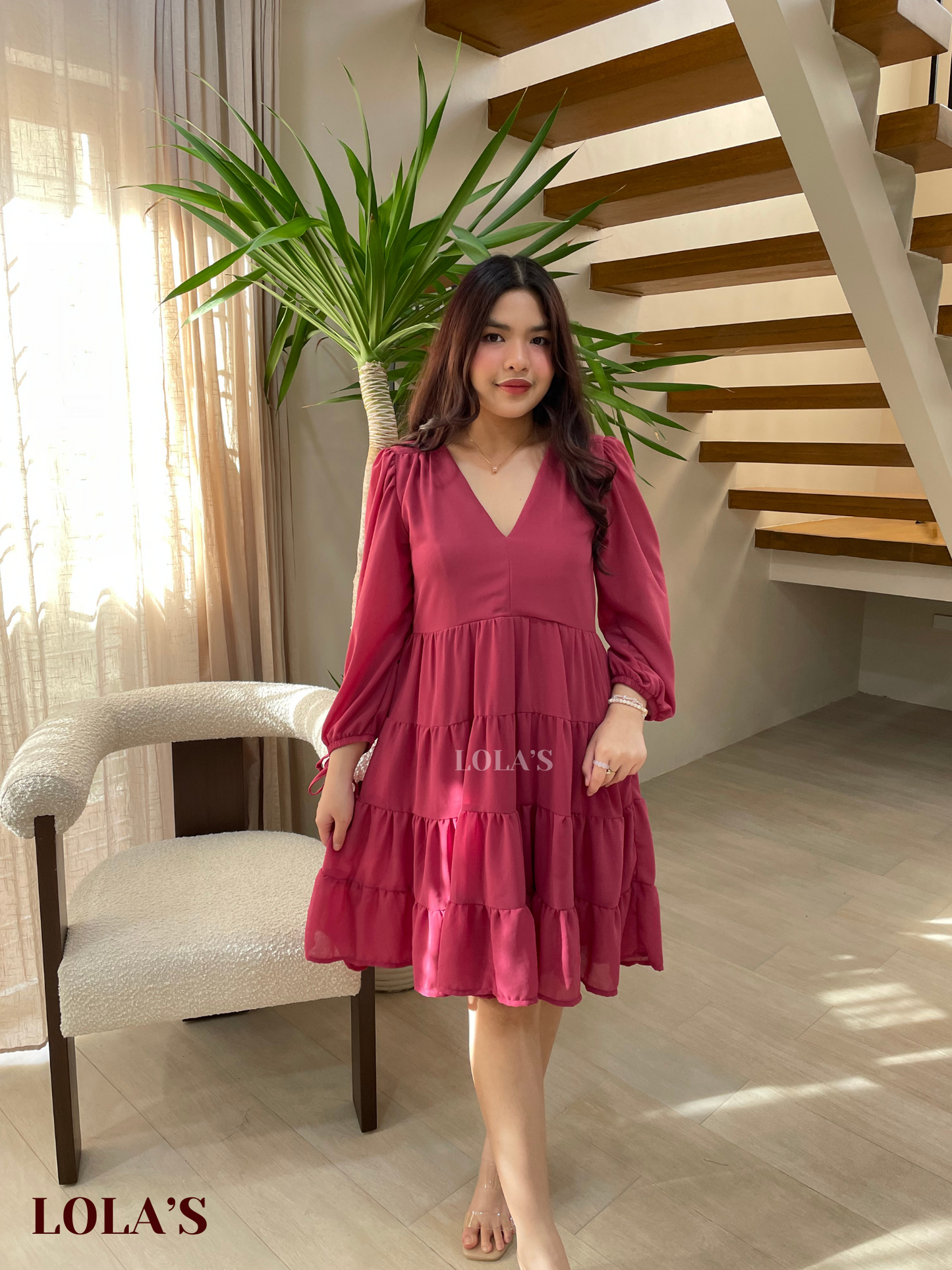 Diana Dress (Plum)