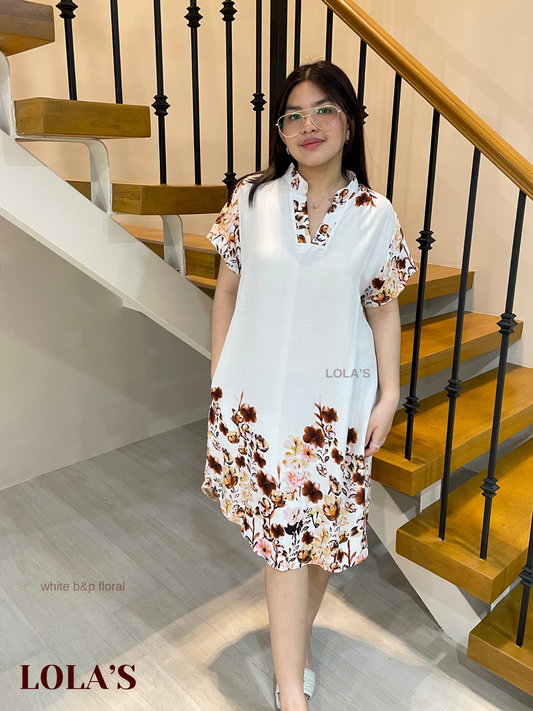 Corazon Dress (White BP Floral)