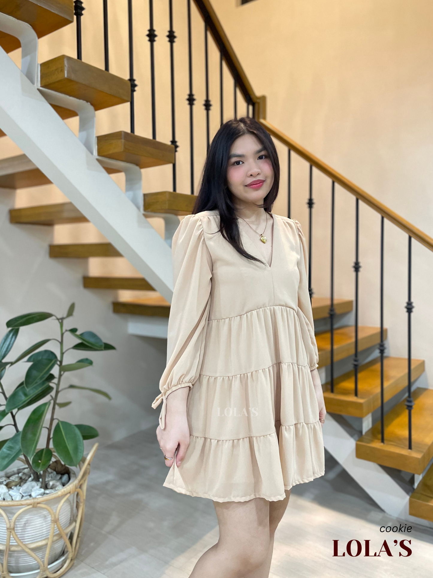 Monina Dress (Cookie)