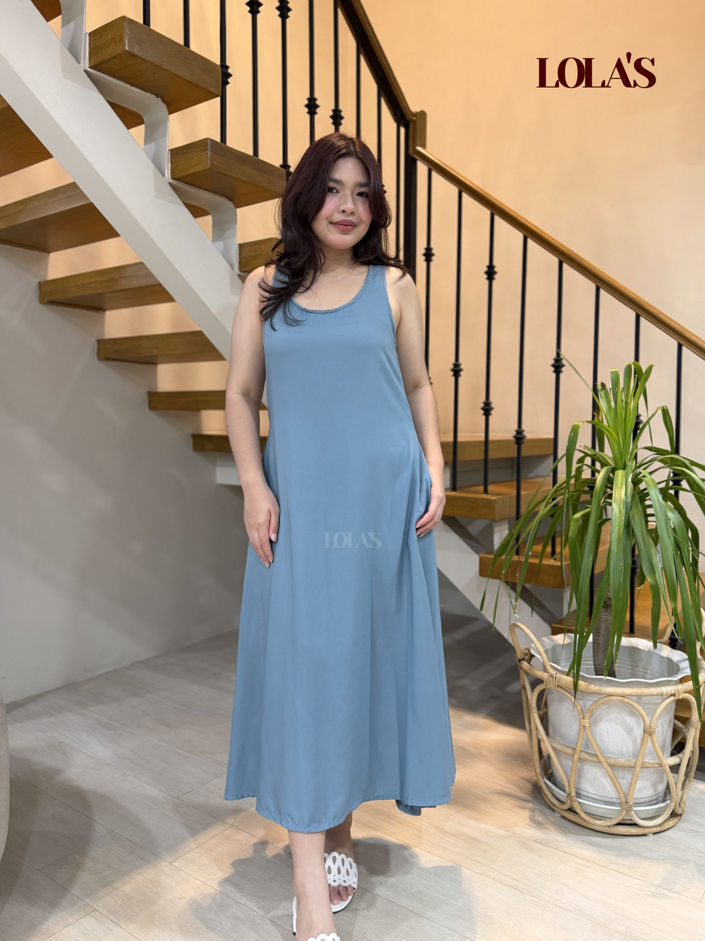 MIranda Dress (Glacier Blue)