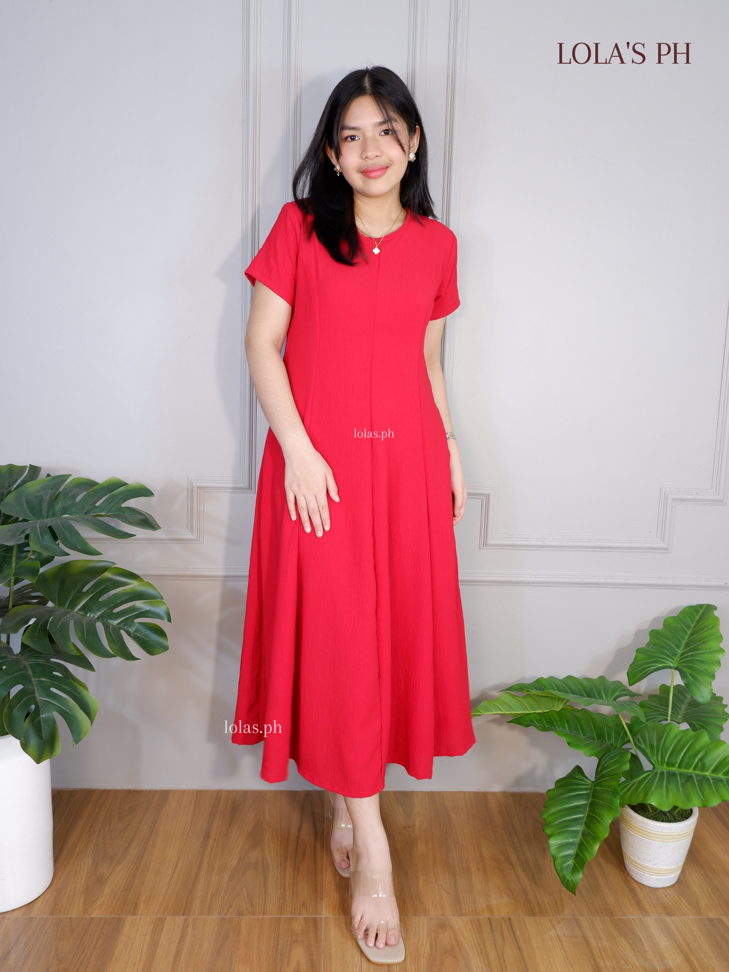 Kathleen Dress (Red)