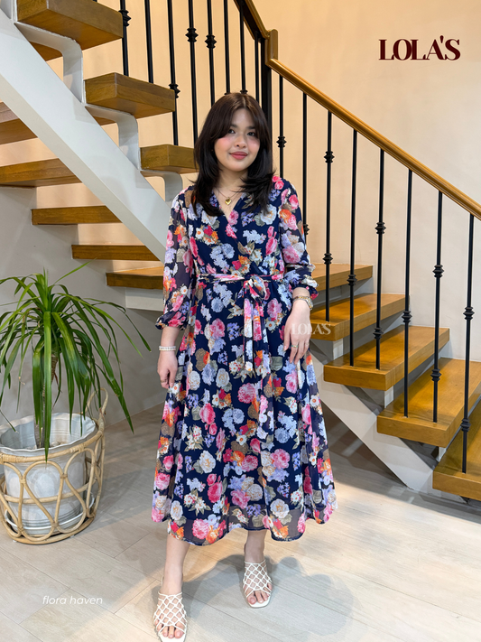 Paula Dress (Flora Haven)