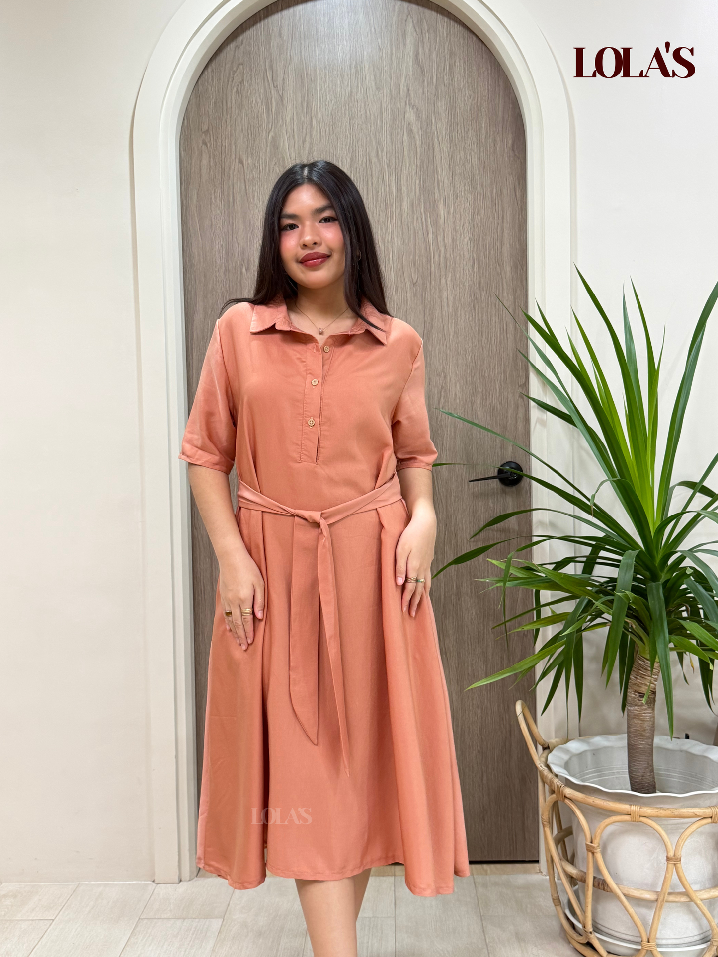 Bianca Dress (Soft Ginger)