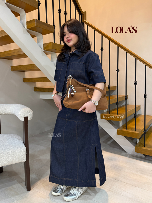 Sabina Skirt (Dark Denim)