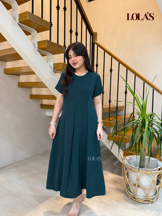 Kathleen Dress (Emerald)