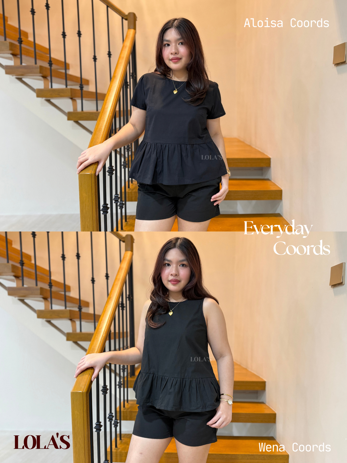 Aloisa Coords (Black)