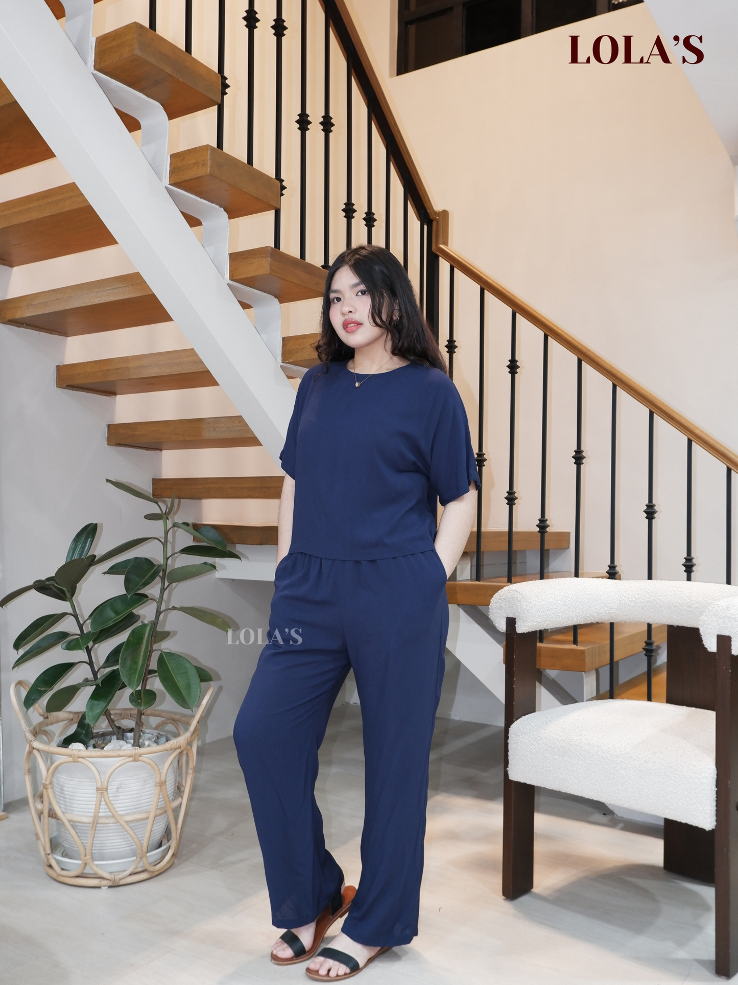 Pia Coords (Navy Blue)