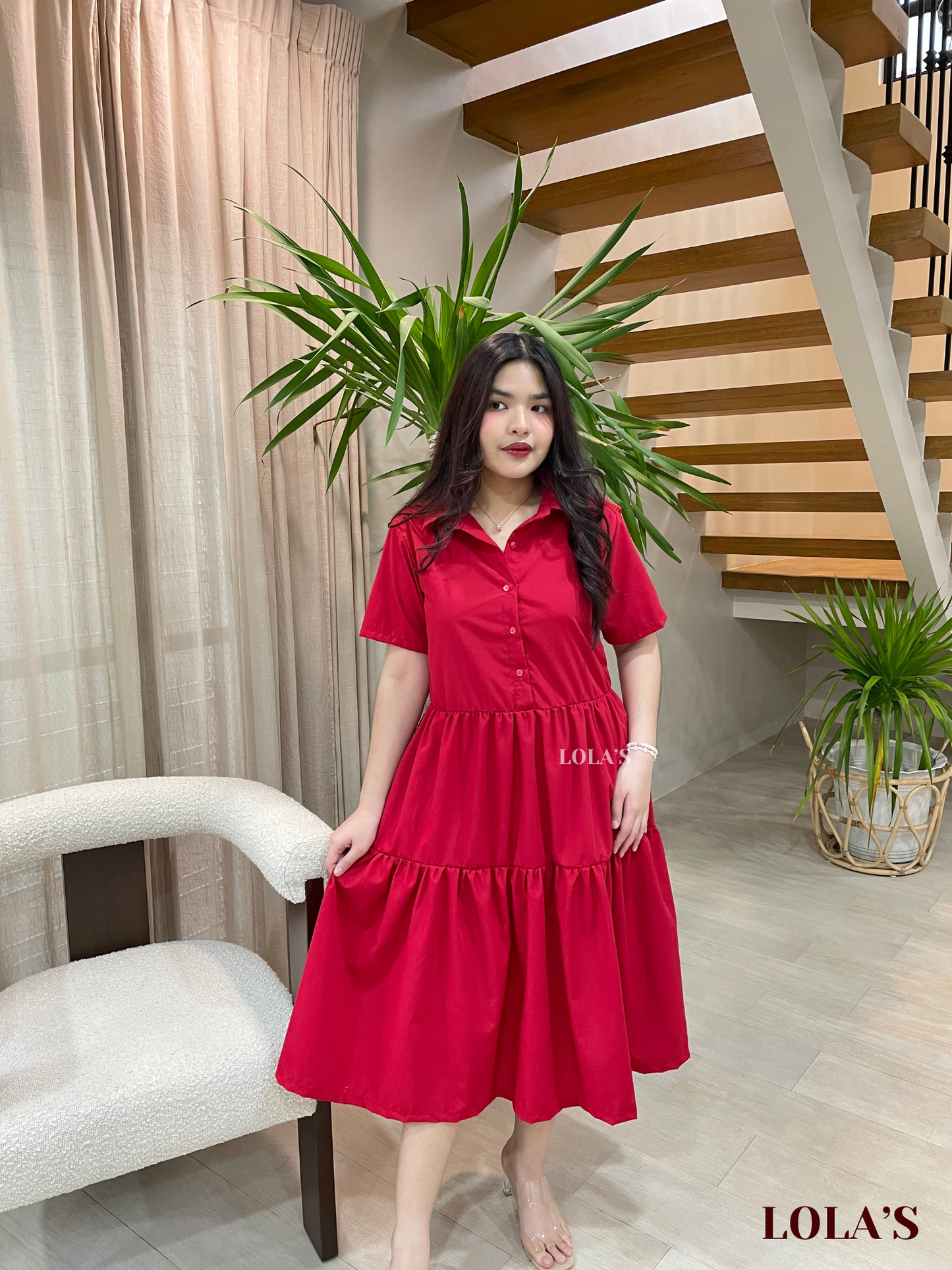 Emily Dress (Red)