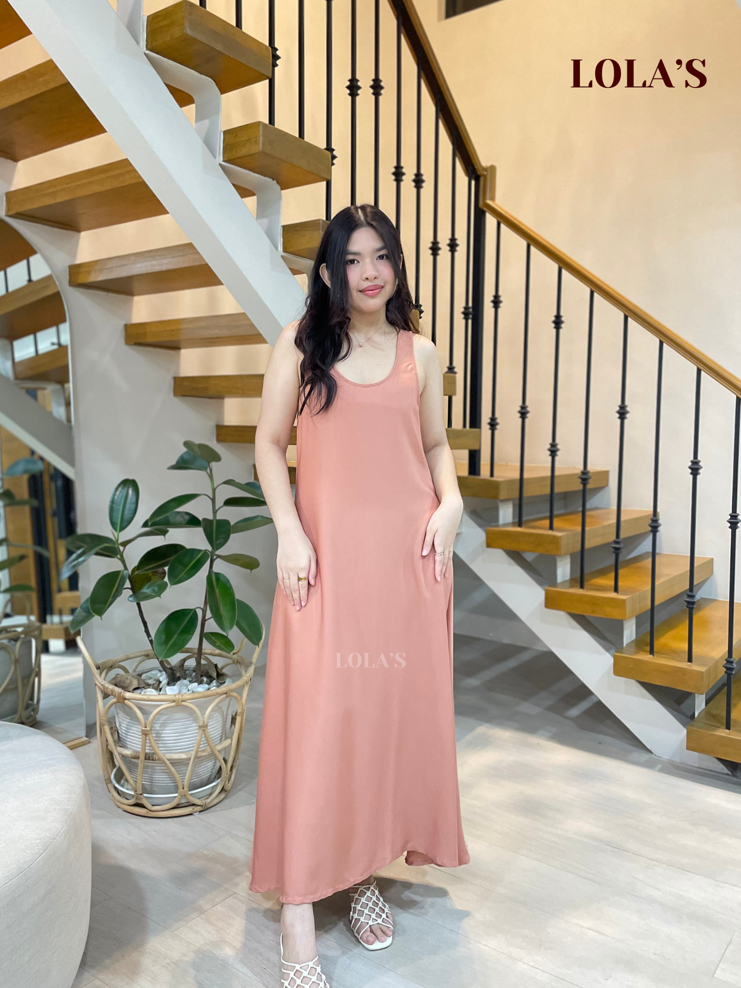 Miranda Dress (Soft Ginger)