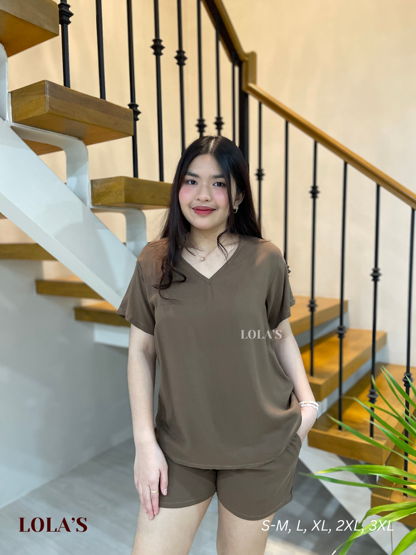 Terno Loungewear Coordinates (Cedar Brown)