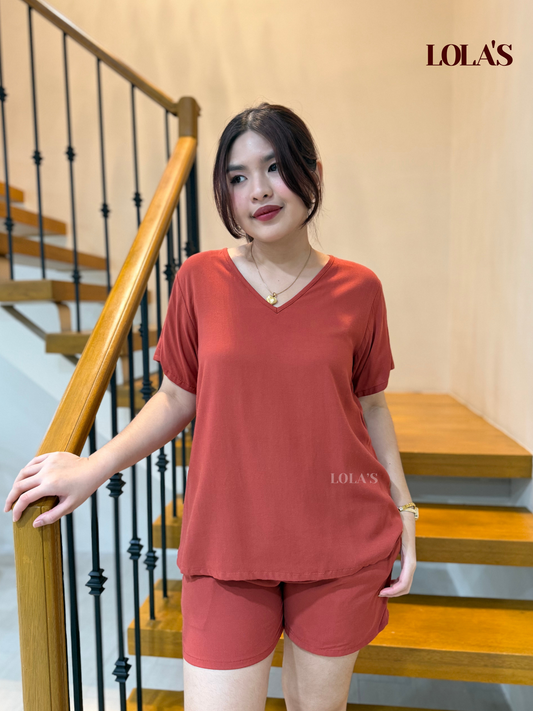 Terno | Loungewear Coordinates (Rust)