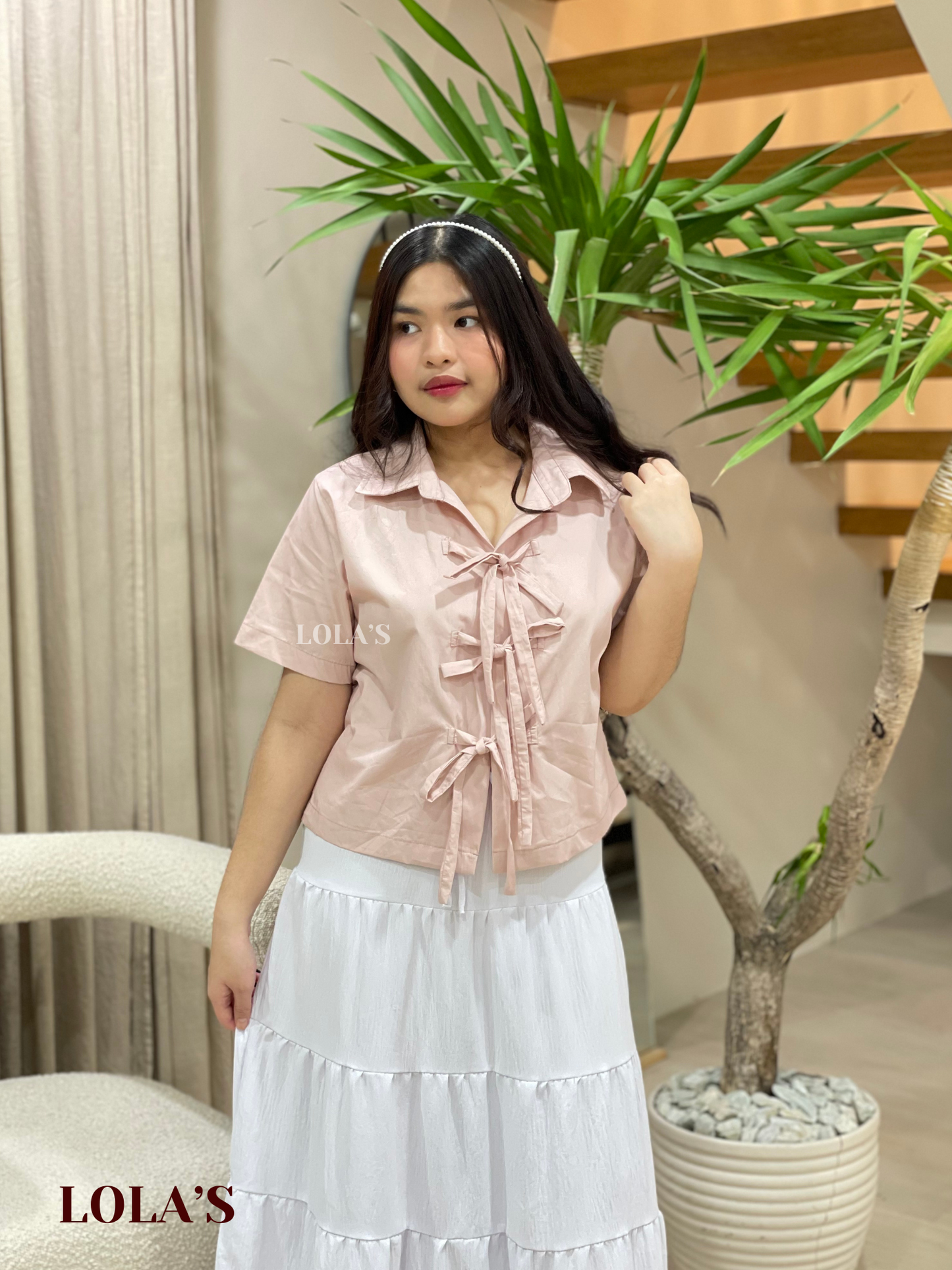 Verniece Top (Dusty Pink)