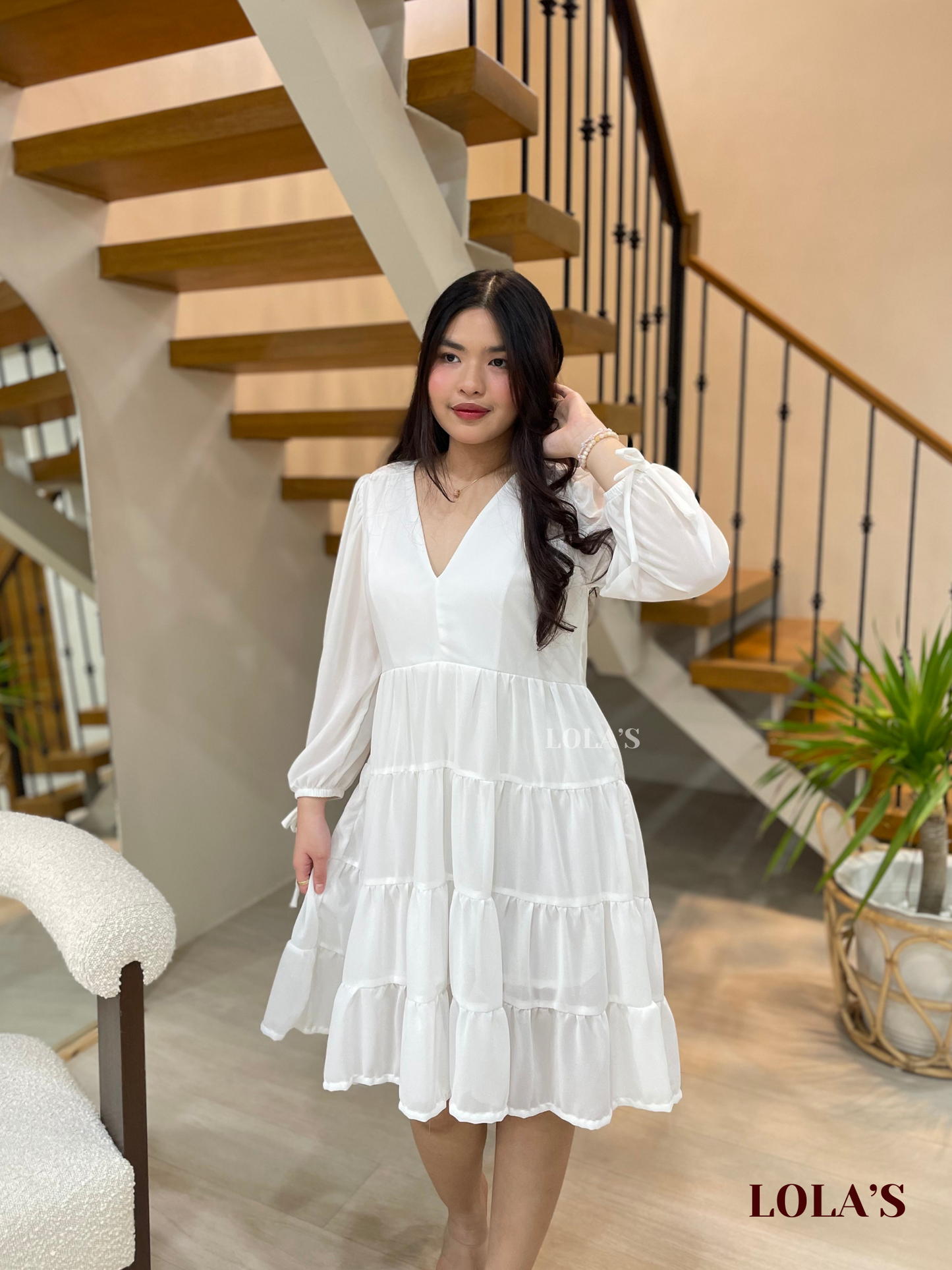 Diana Dress (White)