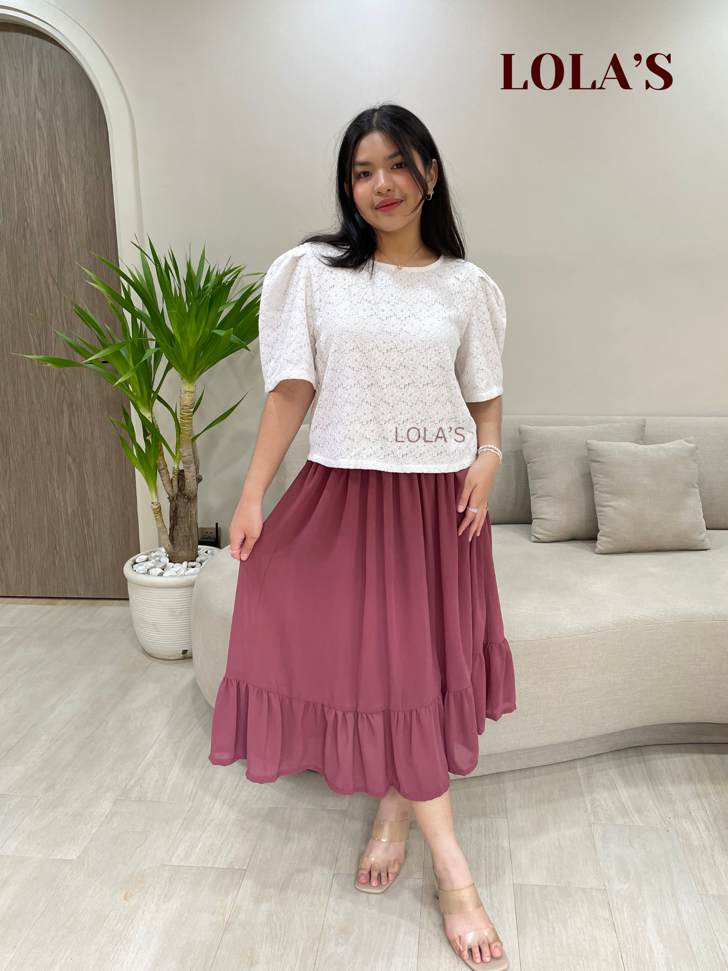 Mary Skirt (Mauve)