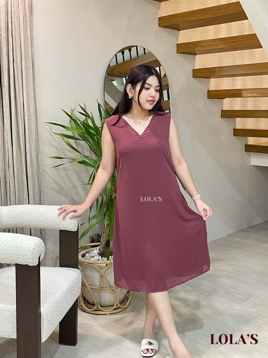 Teresita Dress (Mauve)