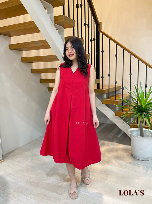 Gaile Dress (Red)