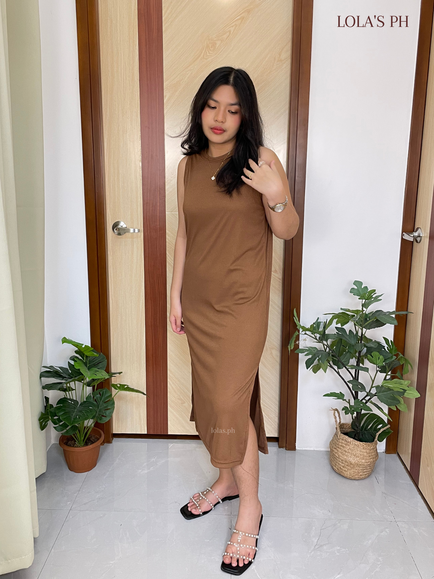 Dawn Dress (Brown)