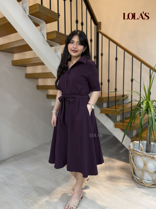 Bianca Dress (Dark Indigo)