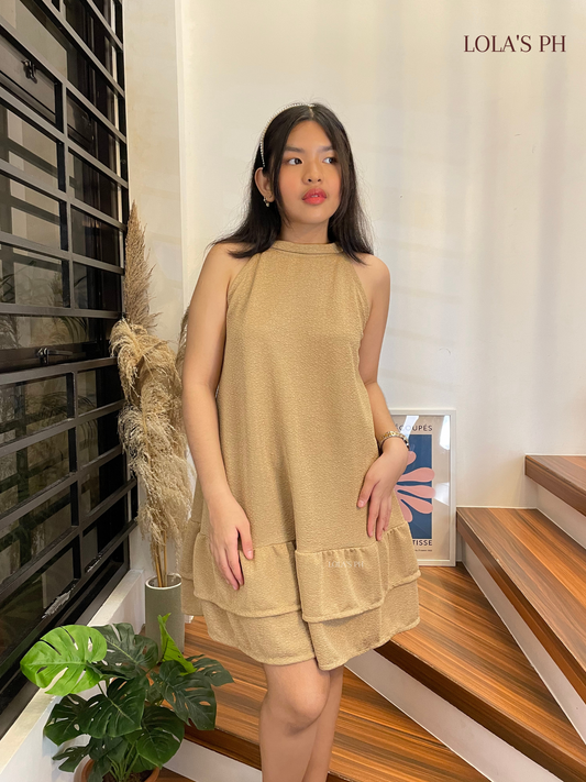 Glenda Dress (Mocha)