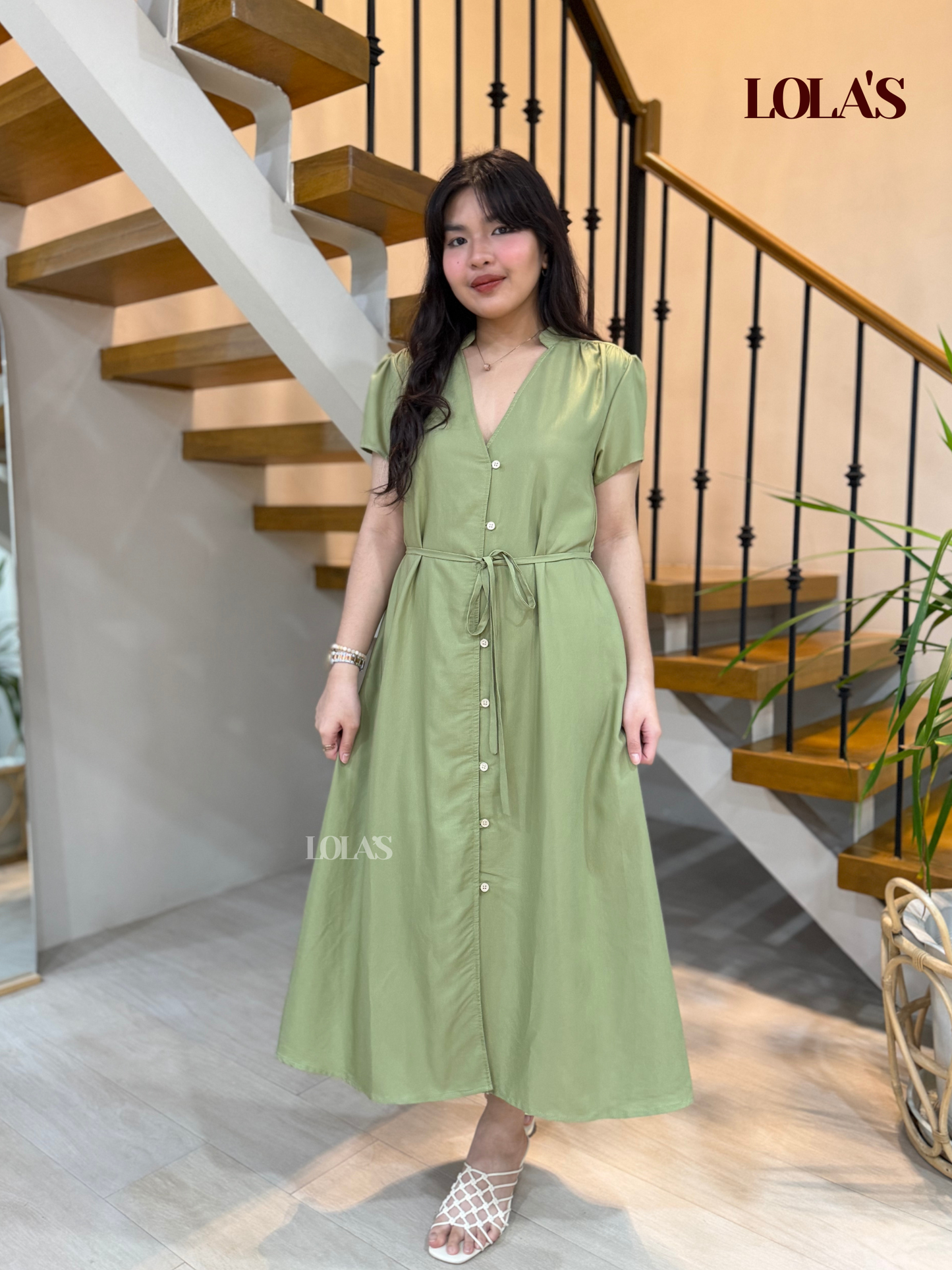 Kyle Dress (Matcha)