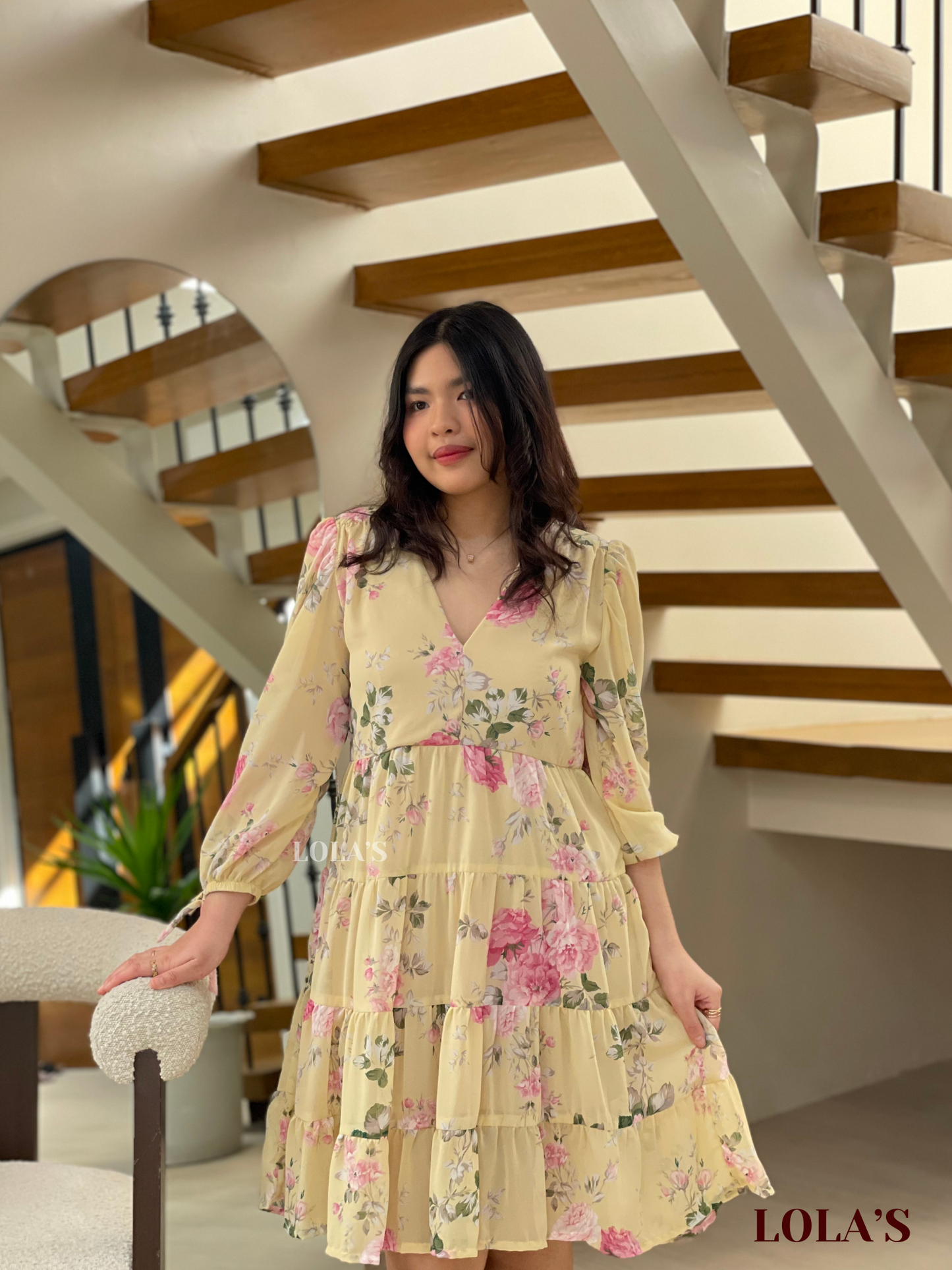 Diana Dress (Summer Garden)