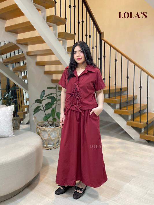 Sloane Coords (Wine Red)