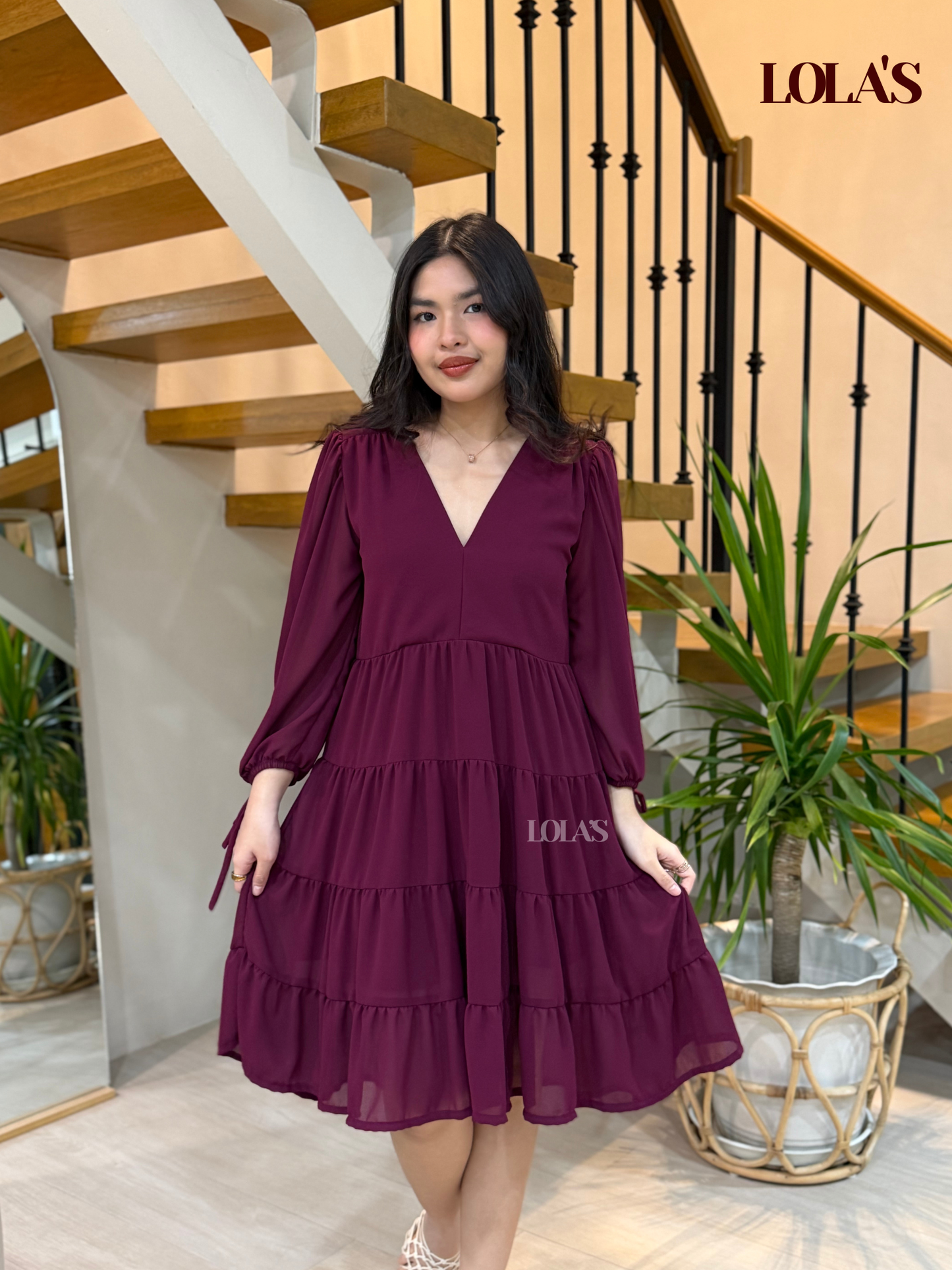 Diana Dress (Plum)