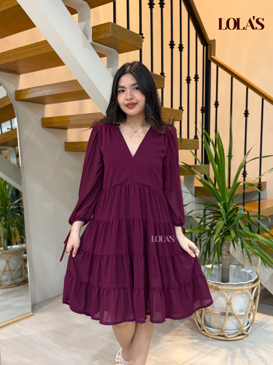 Diana Dress (Plum)