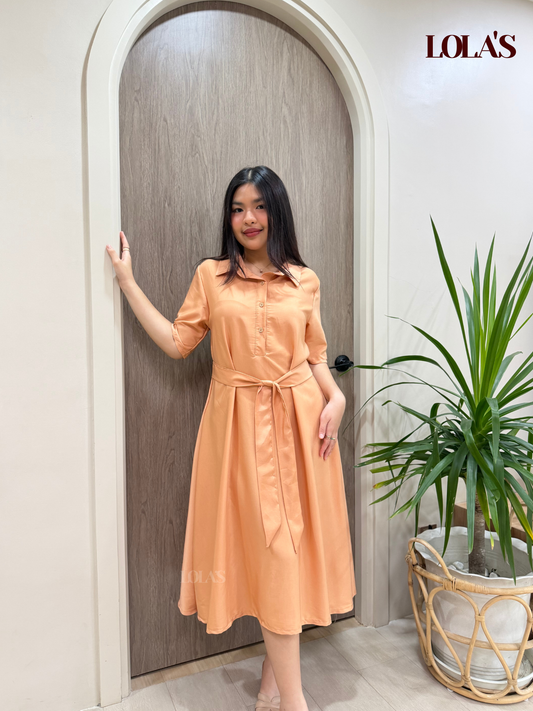 Bianca Dress (Apricot)