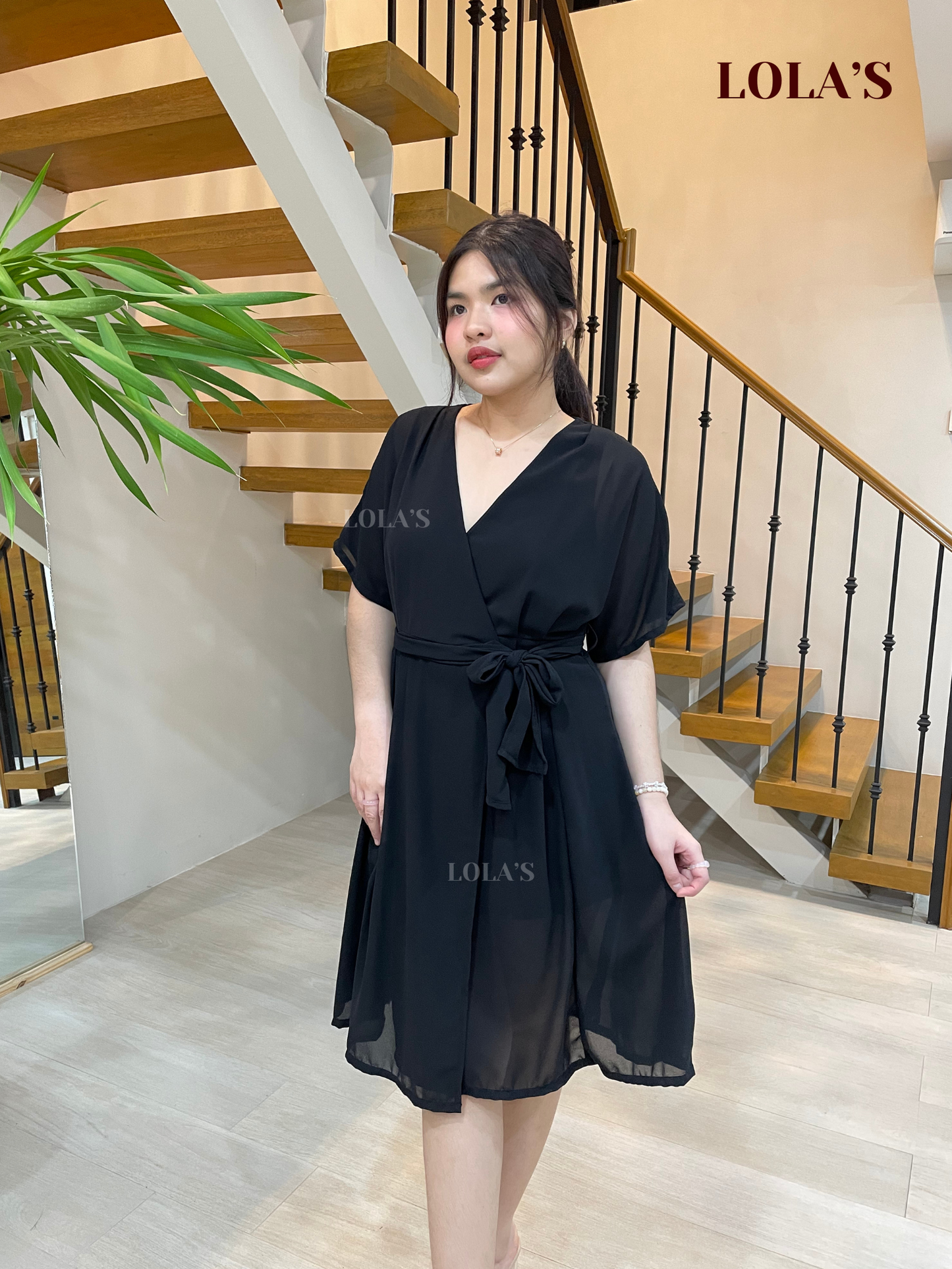 Linda Dress (Black)